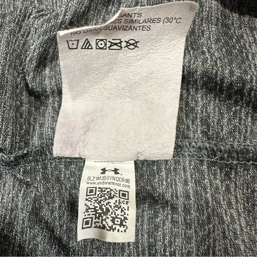 Under Armour Gray Performance Polo Shirt Men’s Medium Stretch Athletic Golf Top - Picture 5 of 8